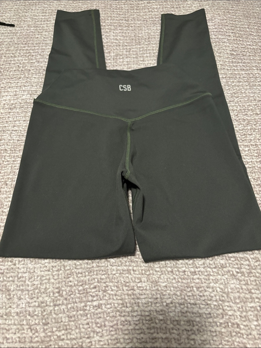 Crop Shop Boutique Olive Green High-Waist Active Leggings